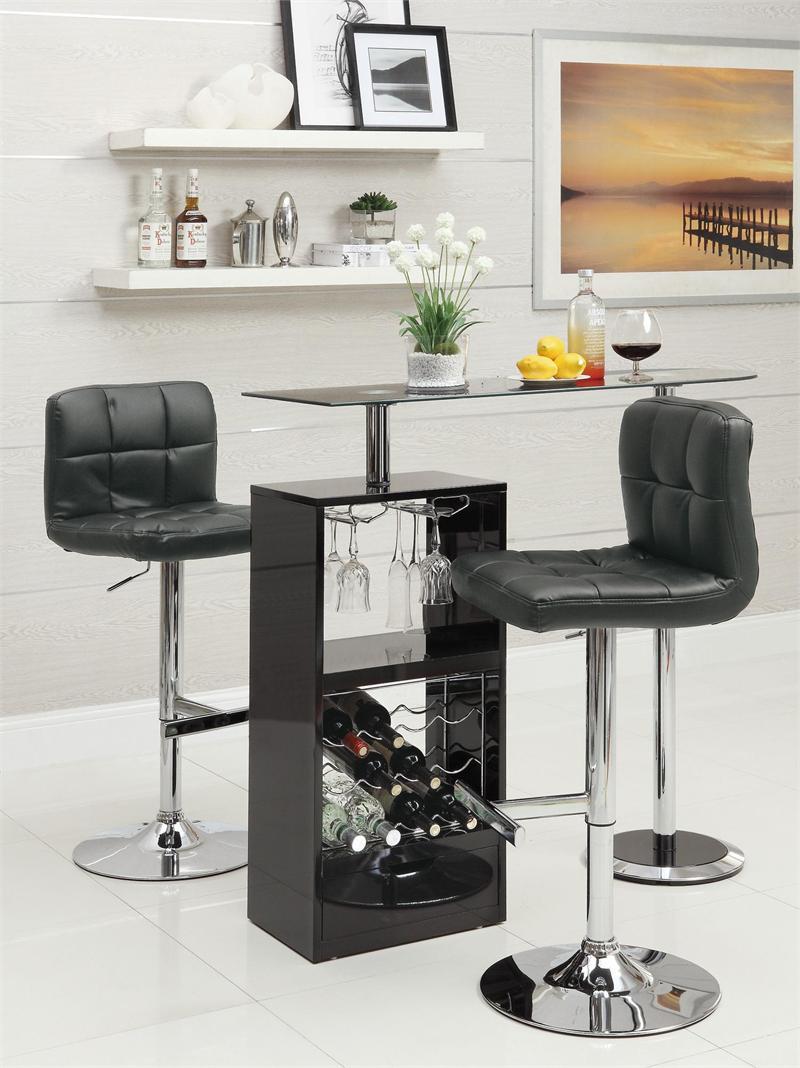 Modern Bar Counter with Stools