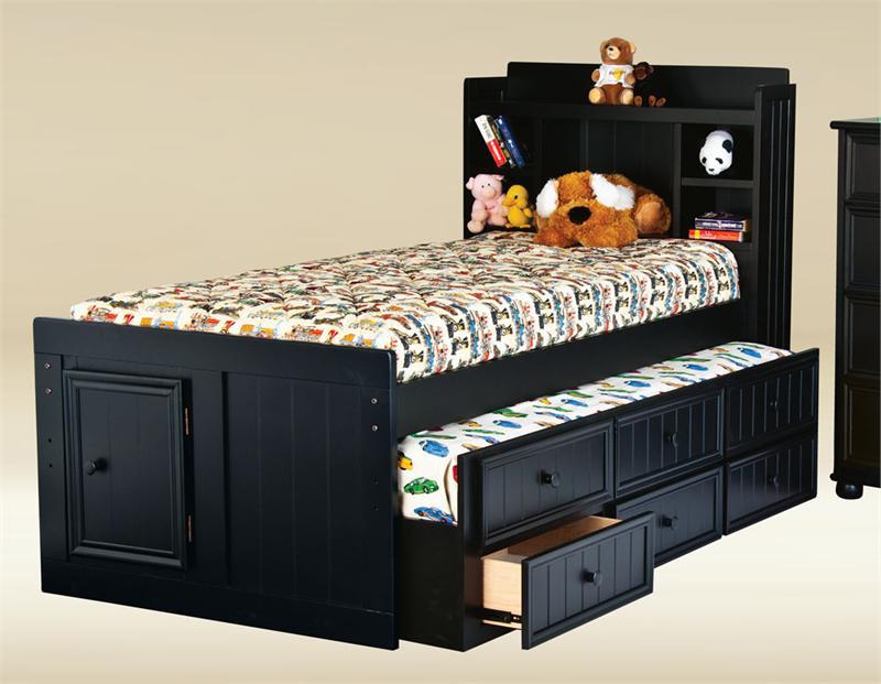 Twin Bed with Storage Drawers