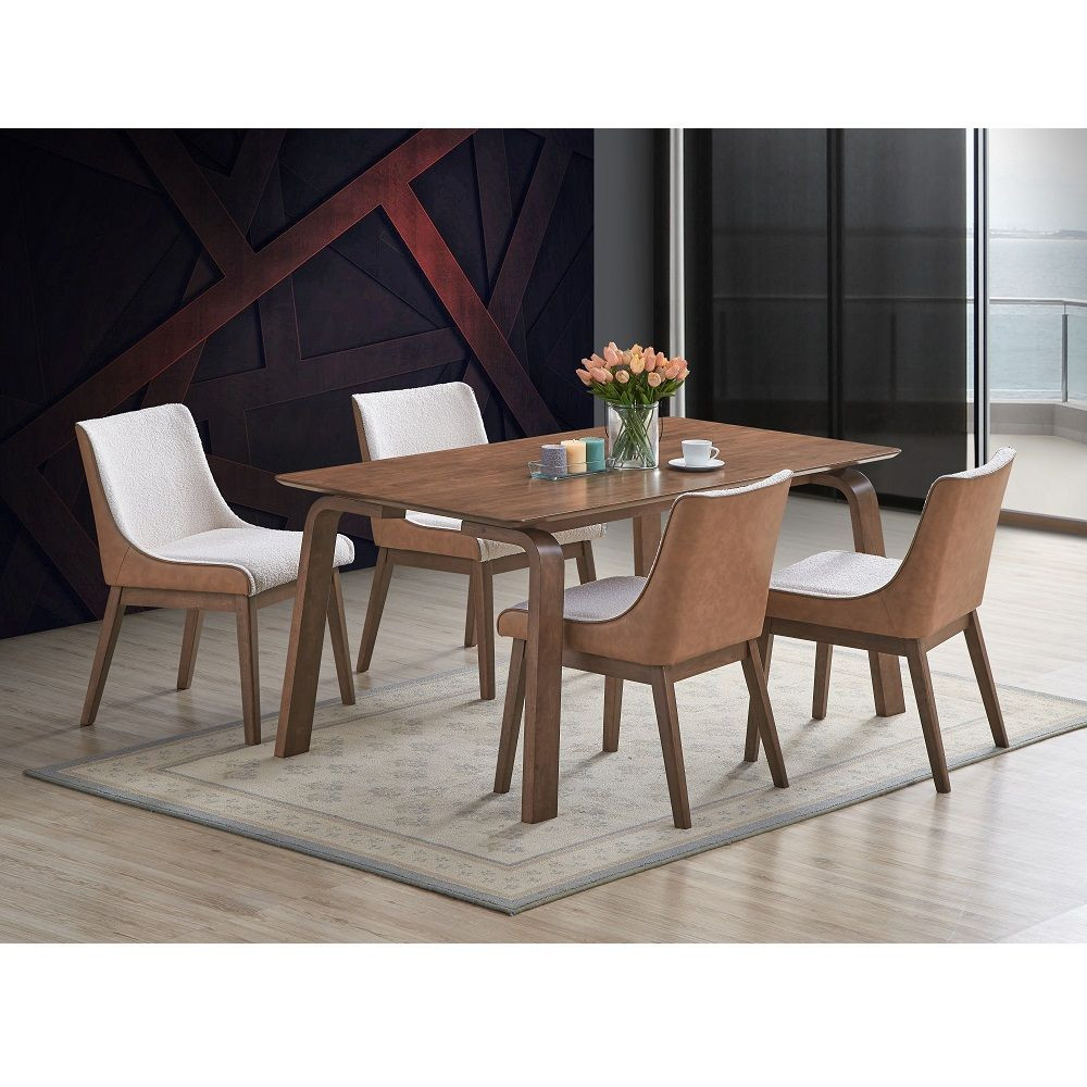 62-inch dining table set for small areas