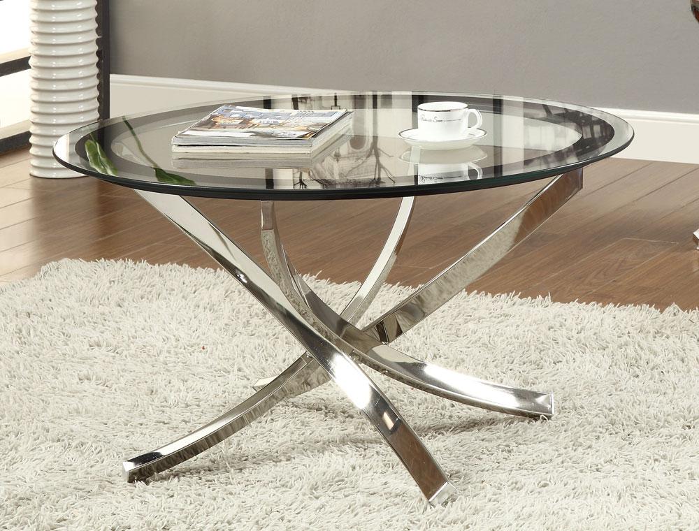 glass coffee table