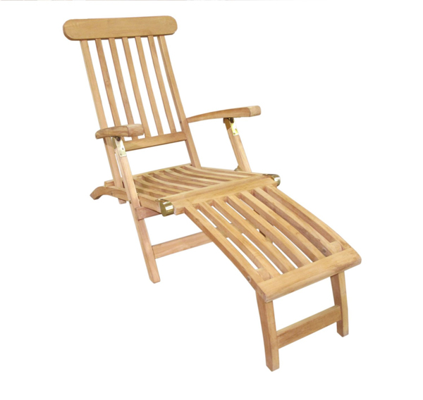 Teak Steamer Deck Chair