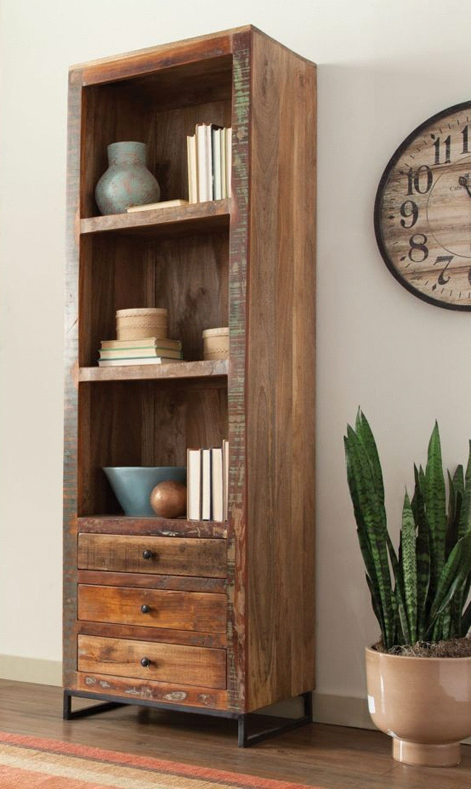 Teak Wood Bookcase