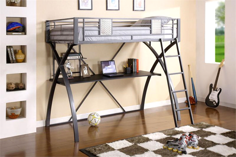 Metal Loft Bed