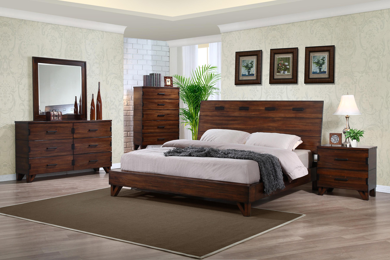 Low Profile Platform Bed