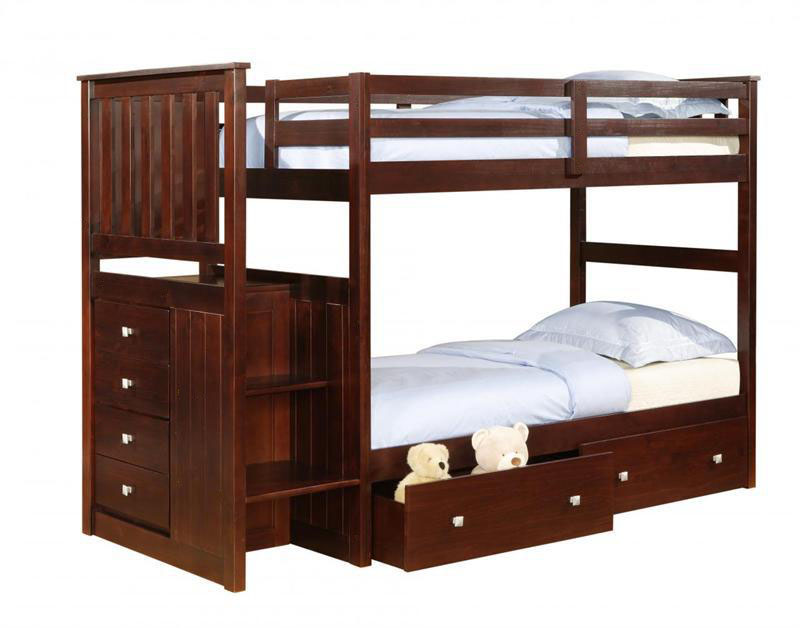 Bunk Bed with Stairs