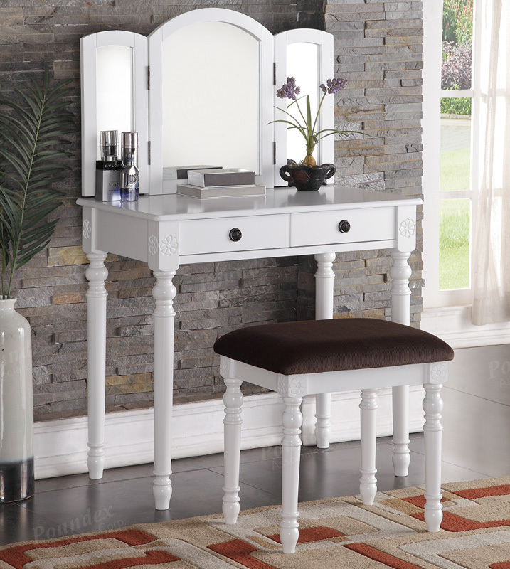 White Vanity Table