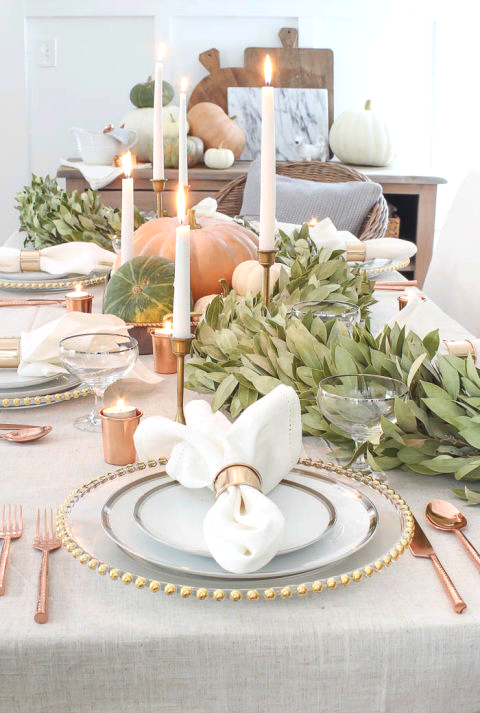 Amazing Thanksgiving Dining Table Settings You’ll Love - eFurnitureHouse