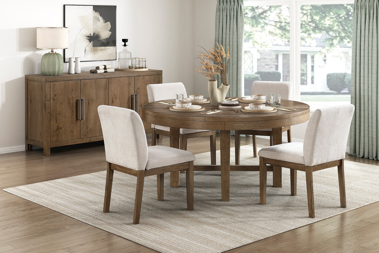 60 inch round dining room set for 6