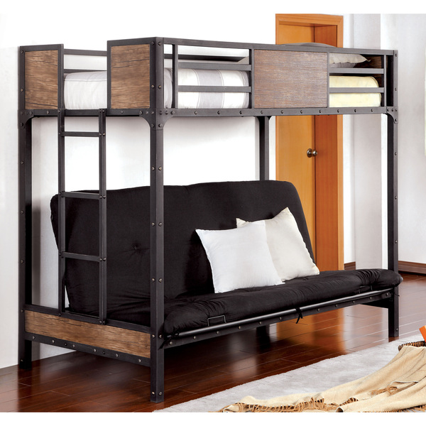 Metal Futon Bunk Bed