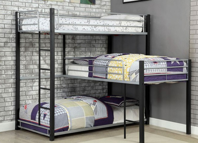 Corner Triple Loft Bed