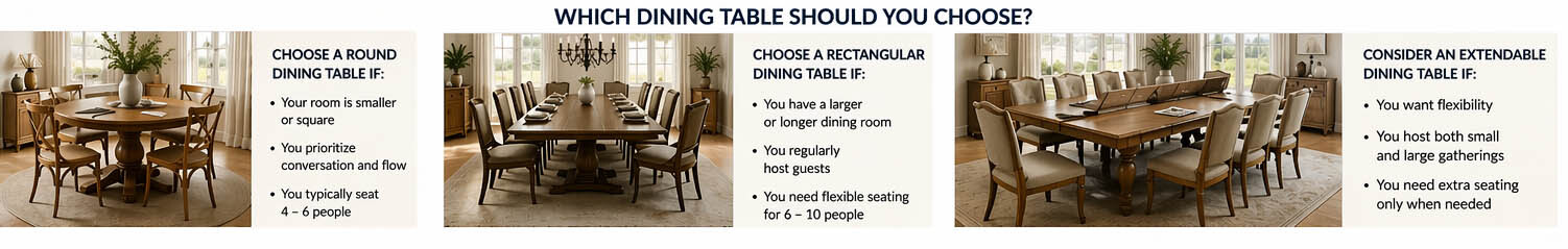 Round vs Rectangular: Key Differences